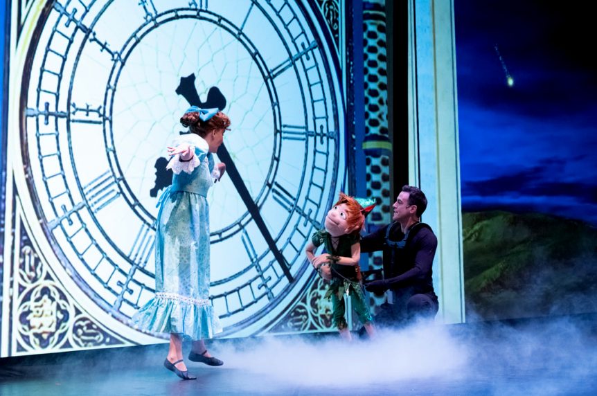 Wendy & Peter Pan At Clocktower