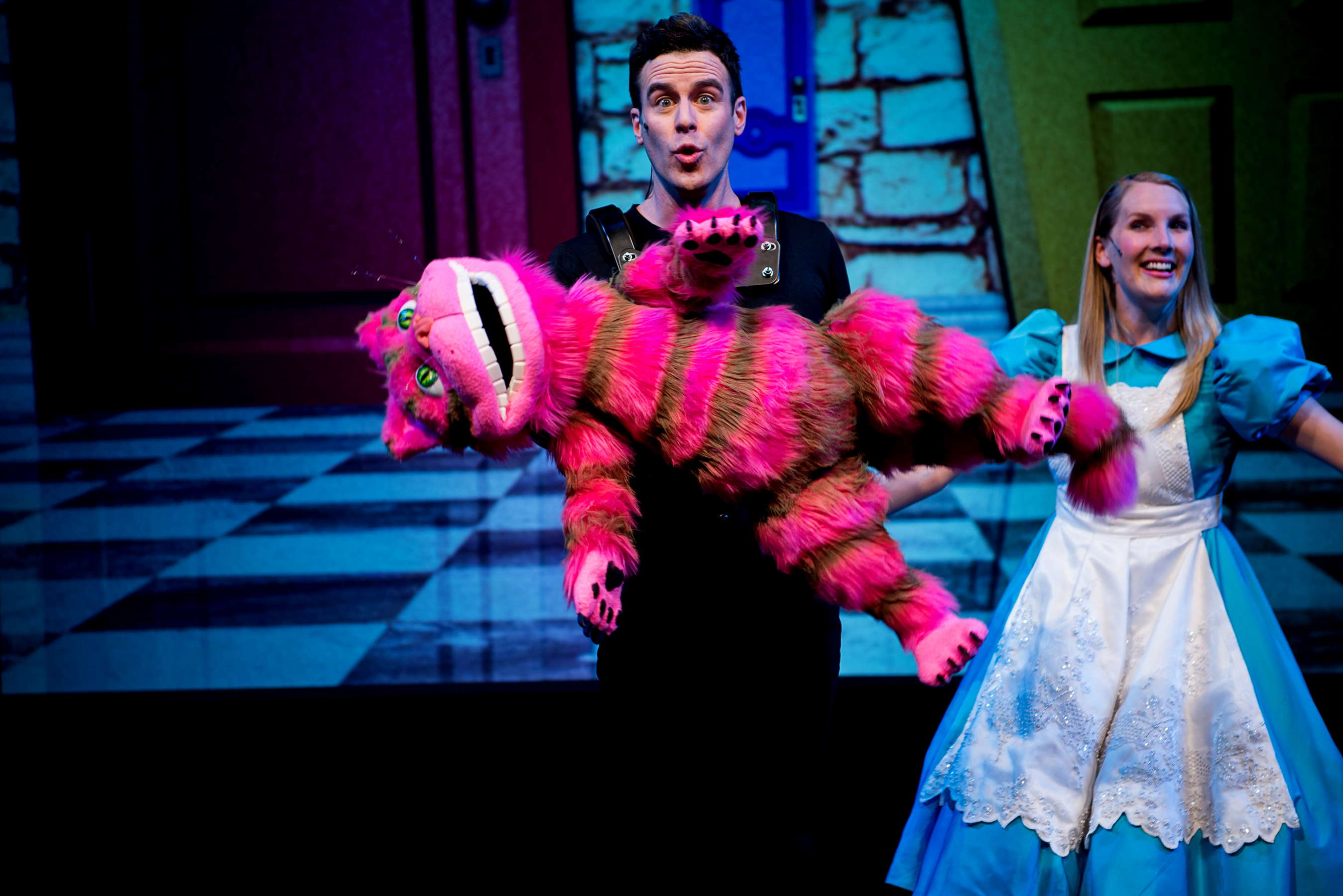 Cheshire Cat & Alice
