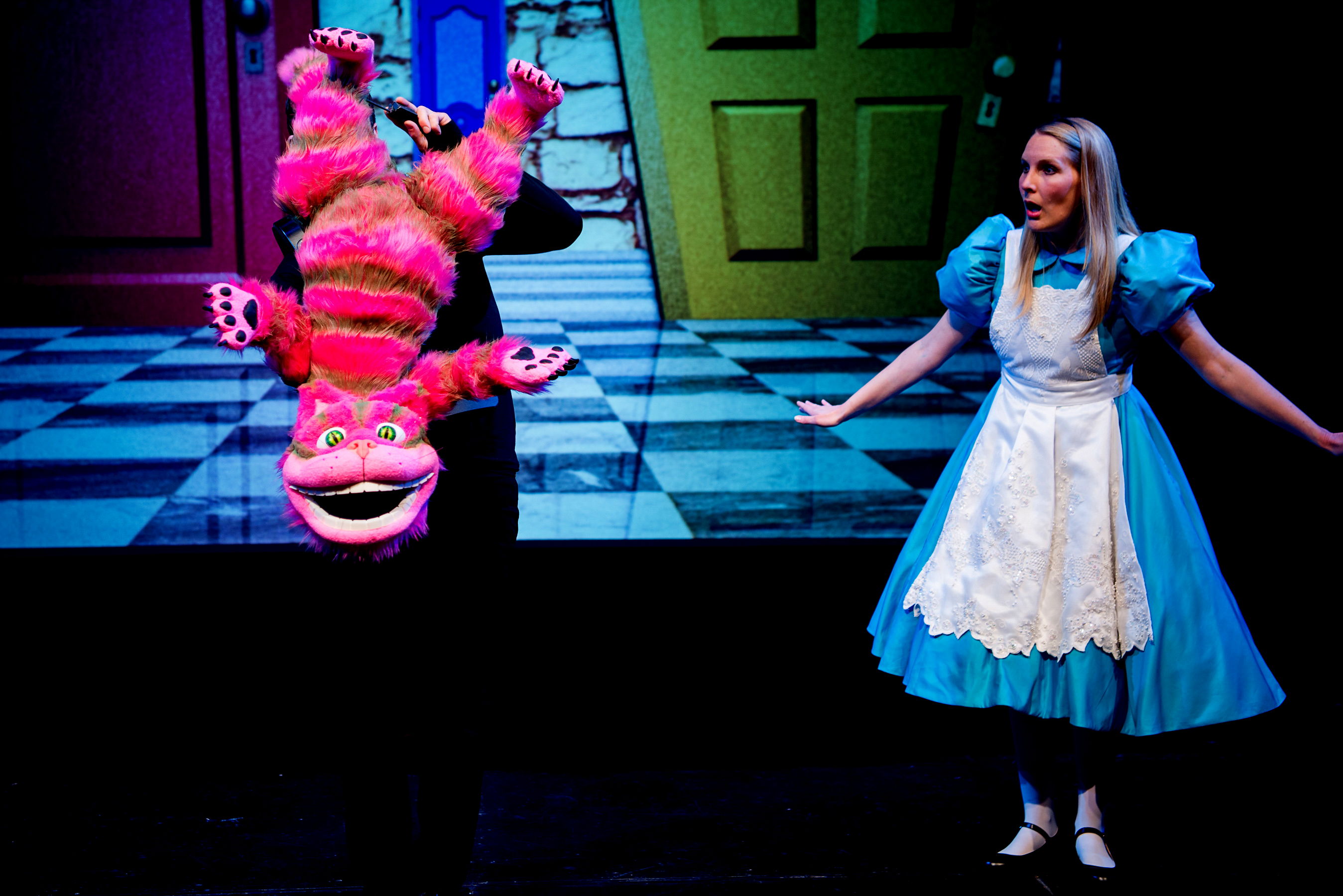Cheshire Cat & Alice